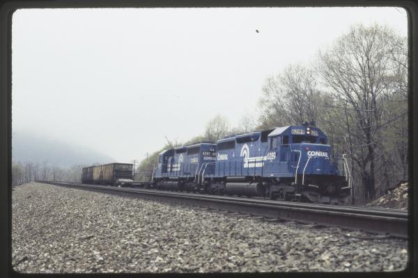 Conrail 6289 in Tunnelhill PA on 5/5/89