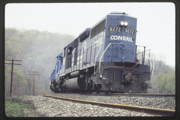 Conrail 6272 in Altoona PA on 5/5/89