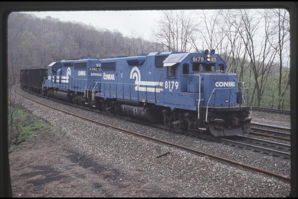 Conrail 8179 in Altoona PA on 5/6/89