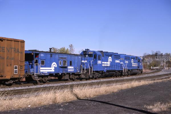 Conrail 21224 in Easton PA on 10/90