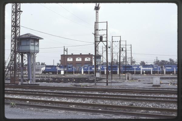 Conrail 6099 in Enola PA on 8/90
