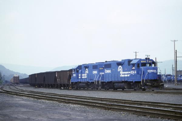 Conrail 8044 in Enola PA on 8/90