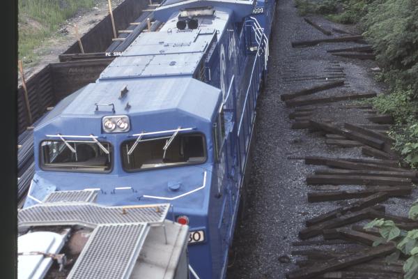 Conrail 6080 in Enola PA on 8/90