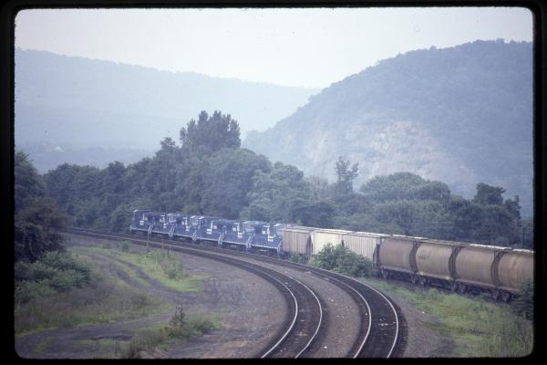 Conrail 6080 in Enola PA on 8/90