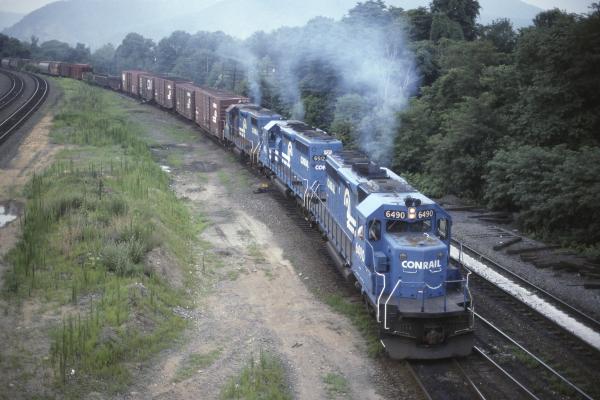 Conrail 6490 in Enola PA on 8/90