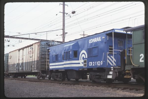 Conrail 21109 in Monmouth Junction NJ on 6/25/76