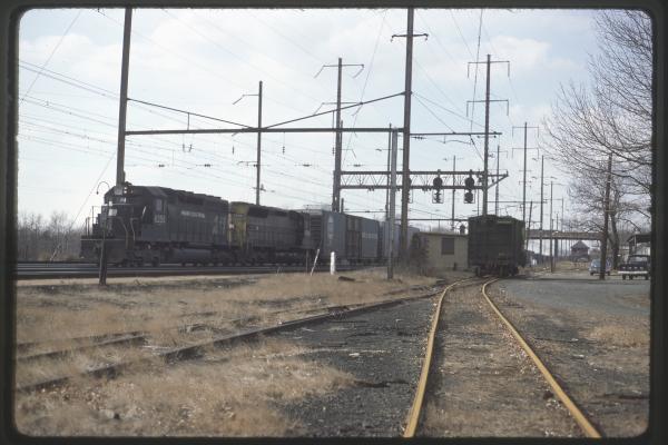 Conrail 6256 in Monmouth Junction NJ on 2/28/77