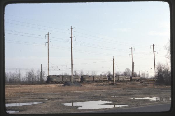 Conrail 4859 in Monmouth Junction NJ on 3/6/77