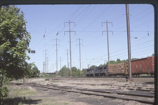 Conrail 4422 in Monmouth Junction NJ on 5/15/77