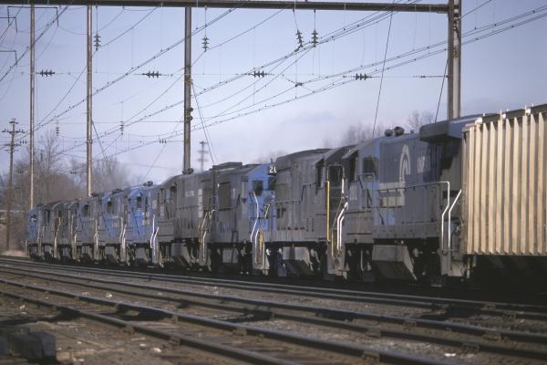 Conrail 2812 in Monmouth Junction NJ on 4/8/78