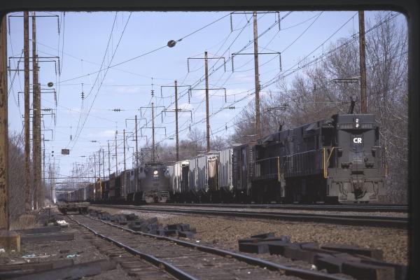 Conrail 4448 in Monmouth Junction NJ on 4/22/78