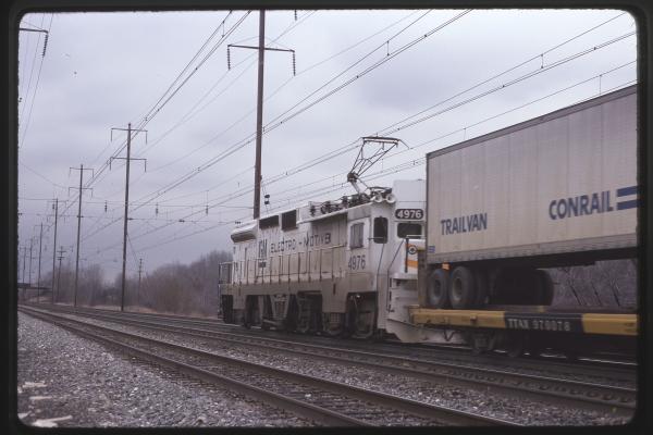 Conrail 4976 in Monmouth Junction NJ on 3/30/80