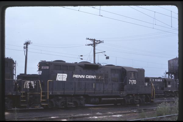 Conrail 7170 in Morrisville PA on 6/27/76