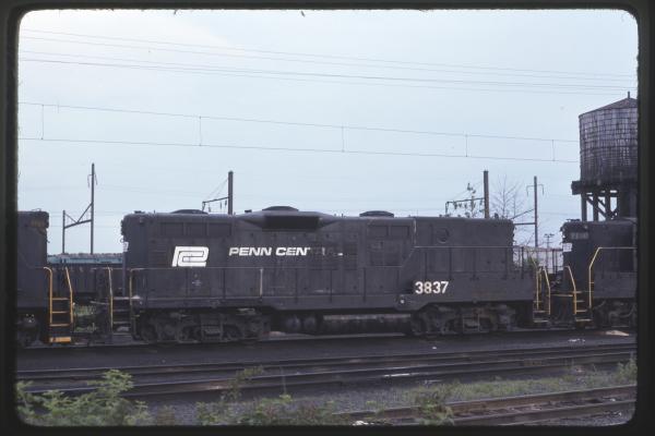 Conrail 3837 in Morrisville PA on 6/27/76