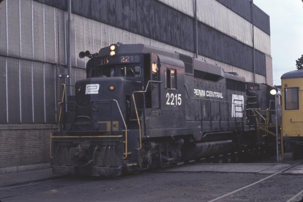 Conrail 2215 in Morrisville PA on 6/27/76