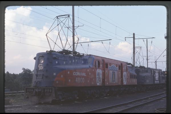 Conrail 4800 in Morrisville PA on 6/27/76