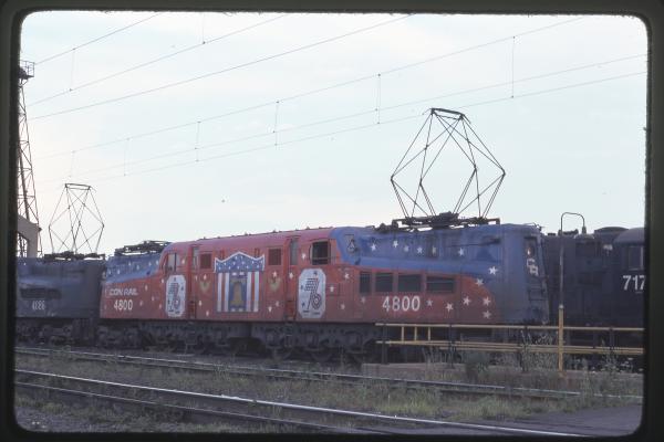 Conrail 4800 in Morrisville PA on 6/27/76