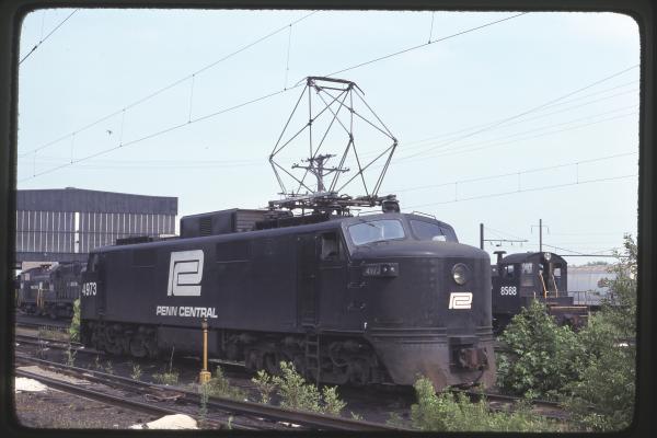 Conrail 4973 in Morrisville PA on 7/11/76