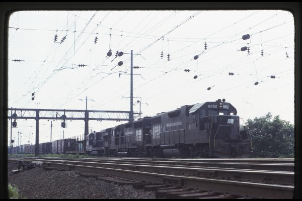 Conrail 8052 in Morrisville PA on 7/11/76