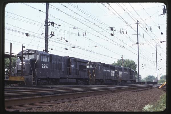 Conrail 2967 in Morrisville PA on 7/11/76