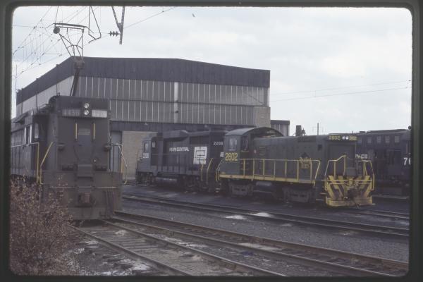 Conrail 2602 in Morrisville PA on 10/31/76