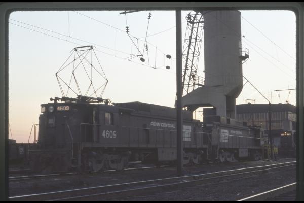 Conrail 4609 in Morrisville PA on 11/6/76