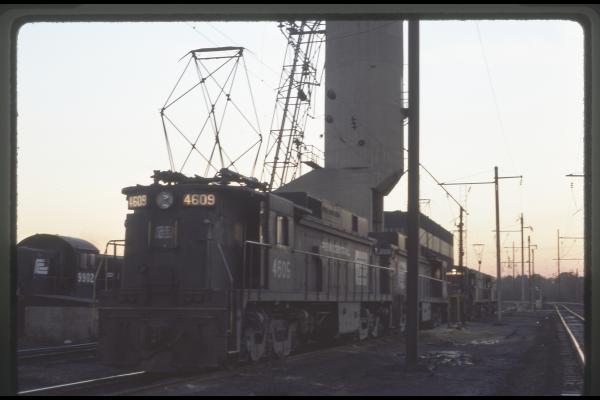 Conrail 4609 in Morrisville PA on 11/6/76