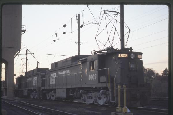 Conrail 4609 in Morrisville PA on 11/6/76