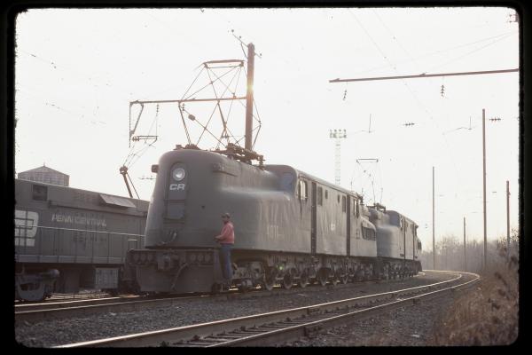 Conrail 4811 in Morrisville PA on 2/19/77