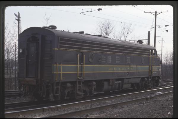 Conrail 903 in Morrisville PA on 2/26/77