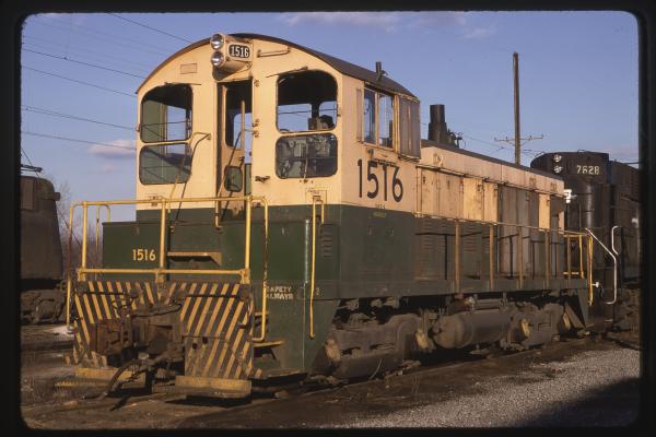 Conrail 1516 in Morrisville PA on 11/19/77