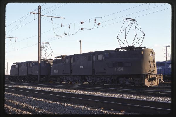 Conrail 4854 in Morrisville PA on 11/19/77