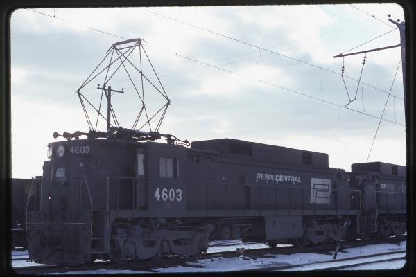 Conrail 4603 in Morrisville PA on 1/2/78