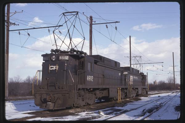 Conrail 4602 in Morrisville PA on 1/2/78