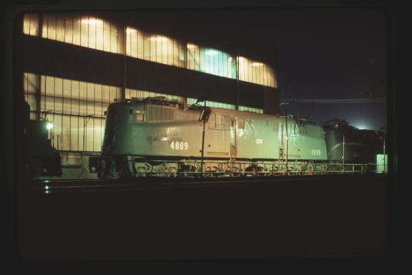 Conrail 4889 in Morrisville PA on 12/15/78