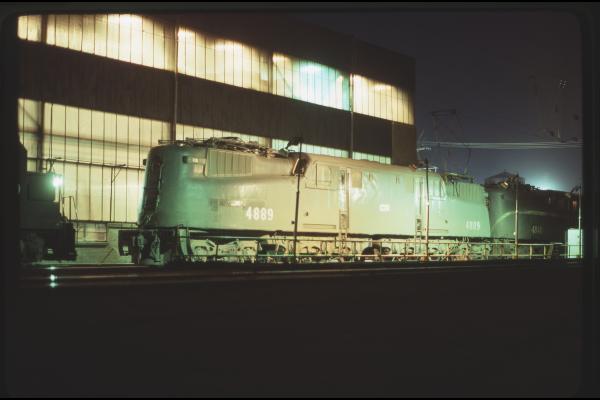 Conrail 4889 in Morrisville PA on 12/15/78