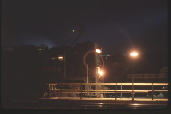 Conrail 4456 in Morrisville PA on 12/15/78