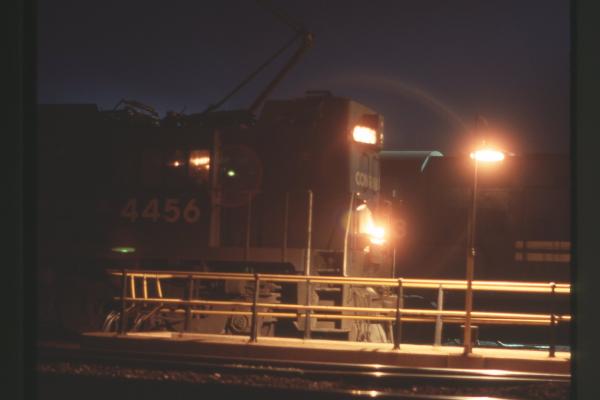 Conrail 4456 in Morrisville PA on 12/15/78