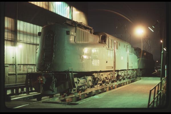 Conrail 4889 in Morrisville PA on 12/15/78