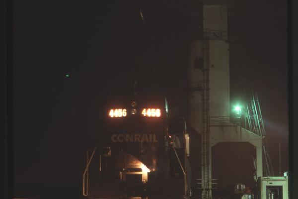 Conrail 4456 in Morrisville PA on 12/15/78