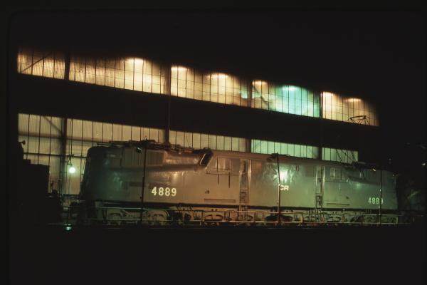Conrail 4889 in Morrisville PA on 12/15/78