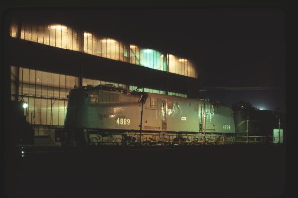 Conrail 4889 in Morrisville PA on 12/15/78