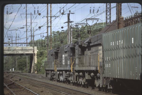Conrail 4457 in Princeton Junction on 6/20/76