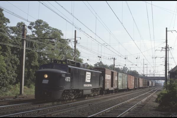 Conrail 4973 in Princeton Junction on 6/24/76