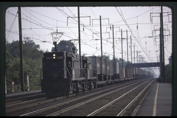 Conrail 4449 in Princeton Junction on 6/18/77