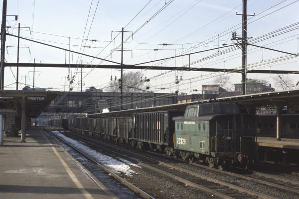 Conrail 23329 in Trenton NJ on 2/9/77