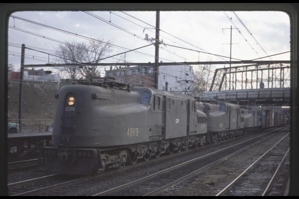 Conrail 4869 in Trenton NJ on 3/5/77