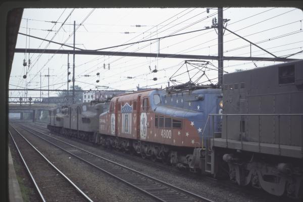 Conrail 4800 in Trenton NJ on 7/15/77