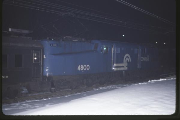 Conrail 4800 in Trenton NJ on 2/15/78