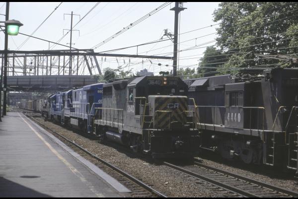Conrail 3640 in Trenton NJ on 7/8/79